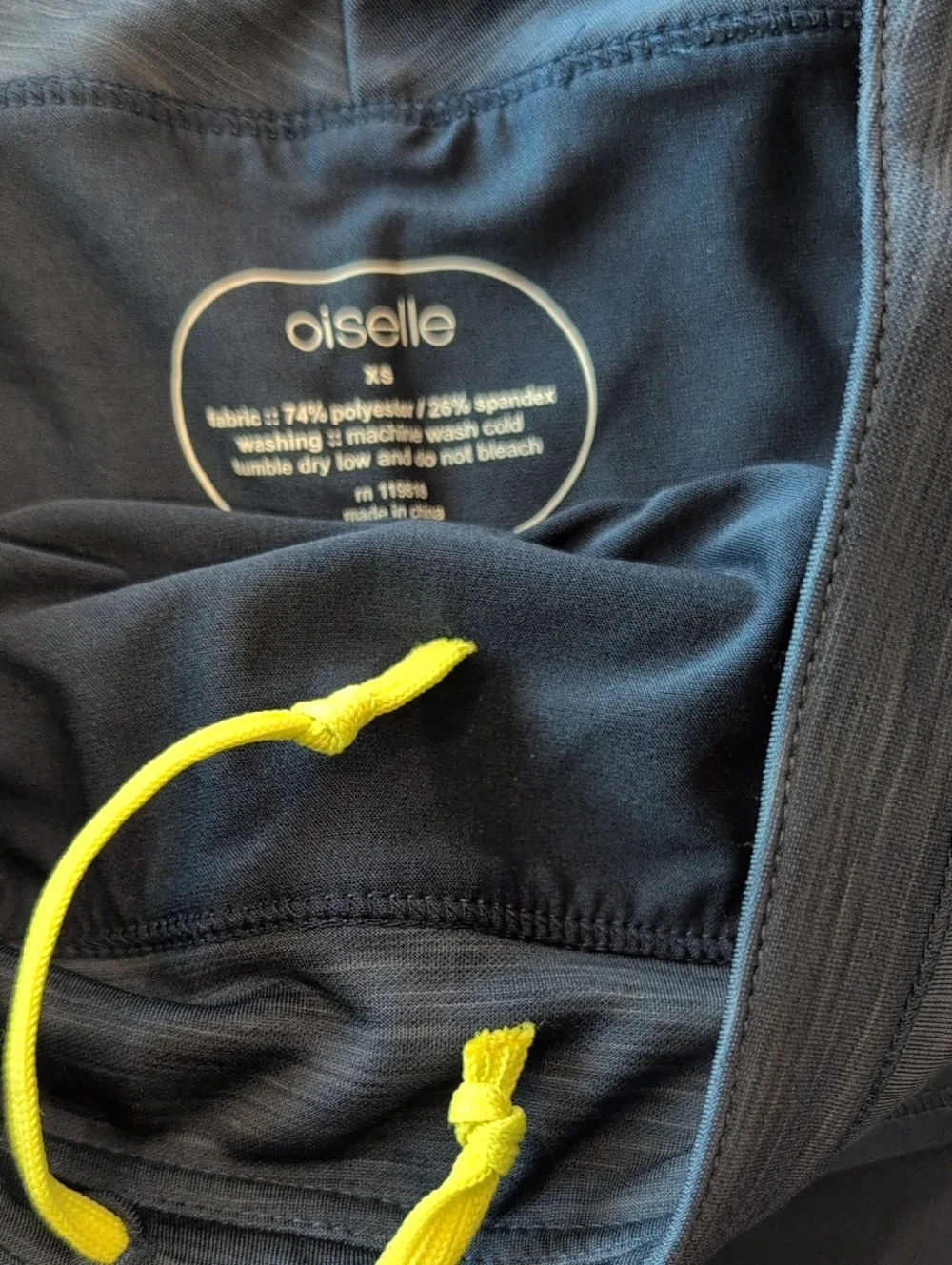 Oiselle Mac Roga Shorts Indigo Melange